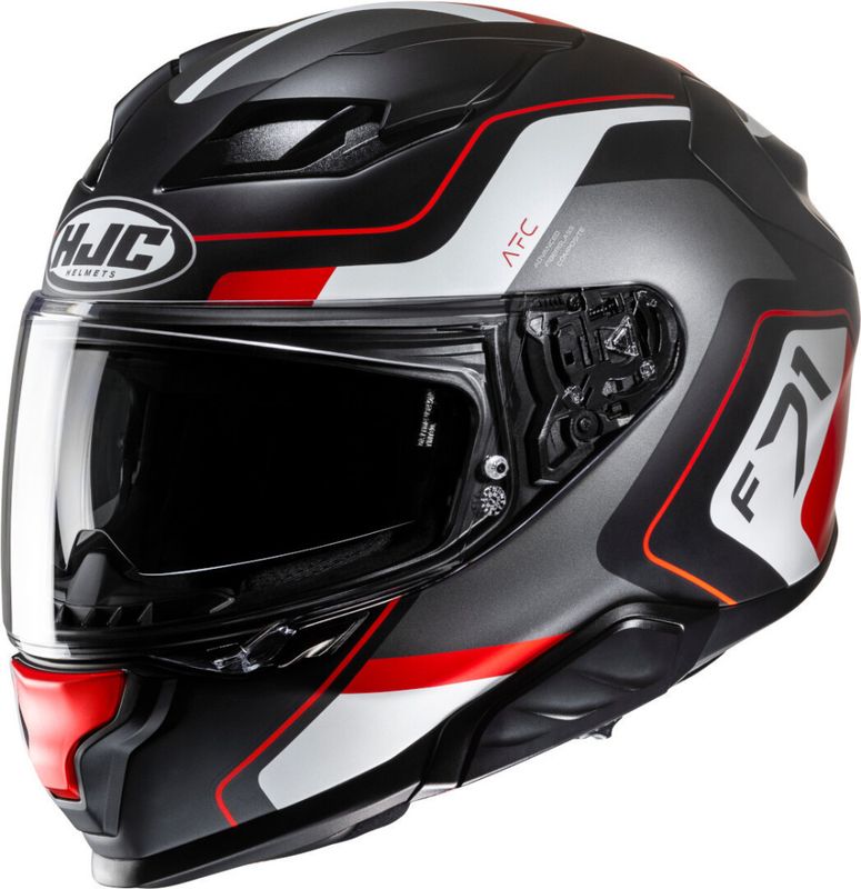 HJC F71 Arcan Sort/Grå/Rød